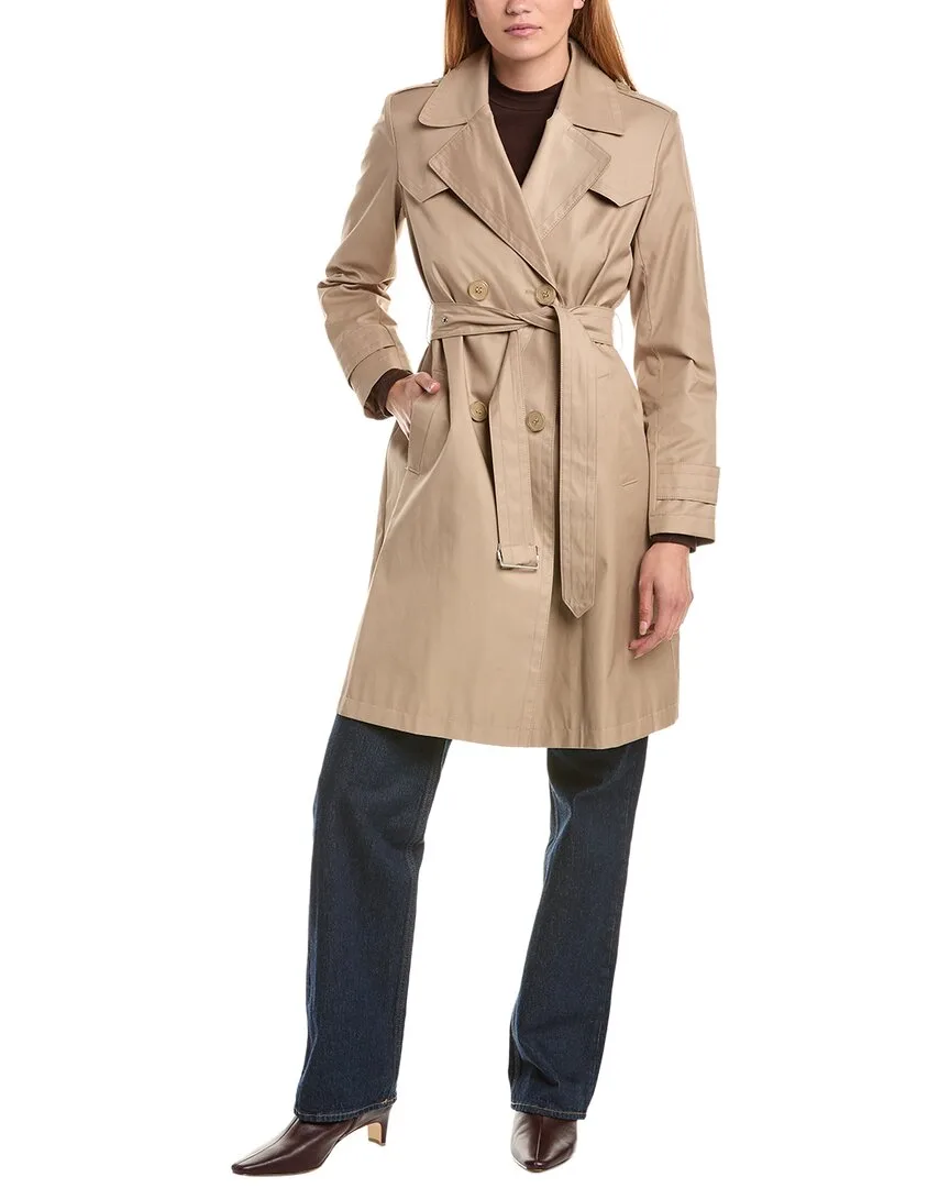 Double-Breasted Trench Coat