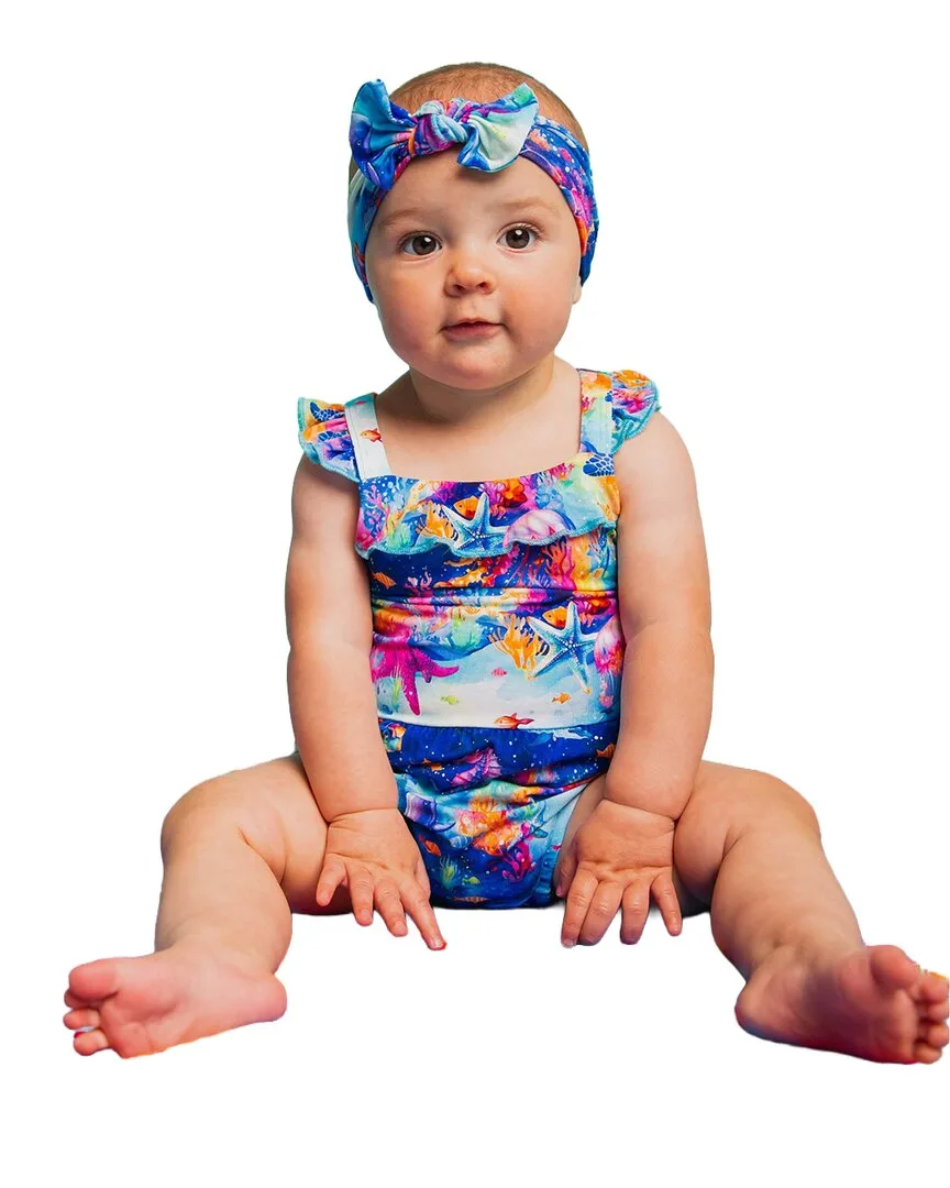 Current Crew Bubble Romper by Bums & Roses