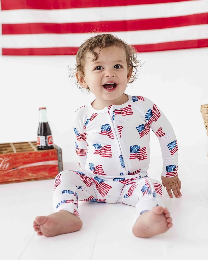 Red White & Cute Convertible Romper by Bums & Roses