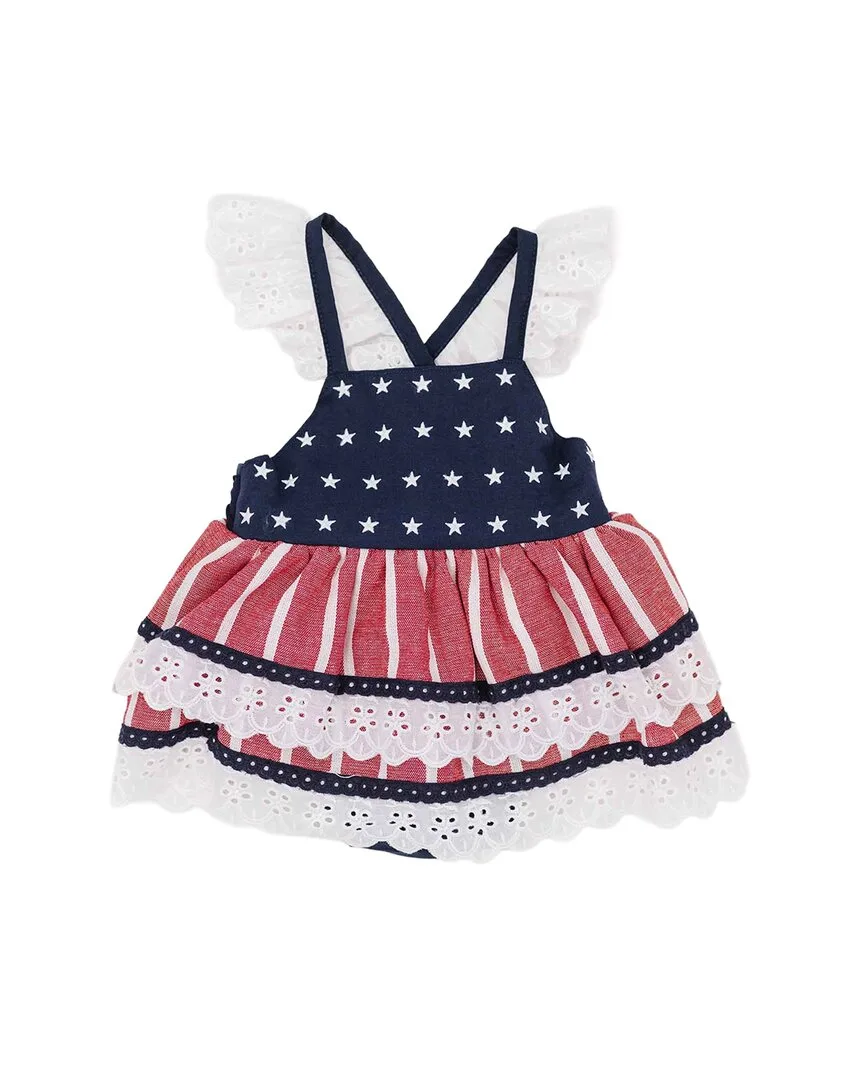 Usa Tiered Ruffle Dress by Bums & Roses