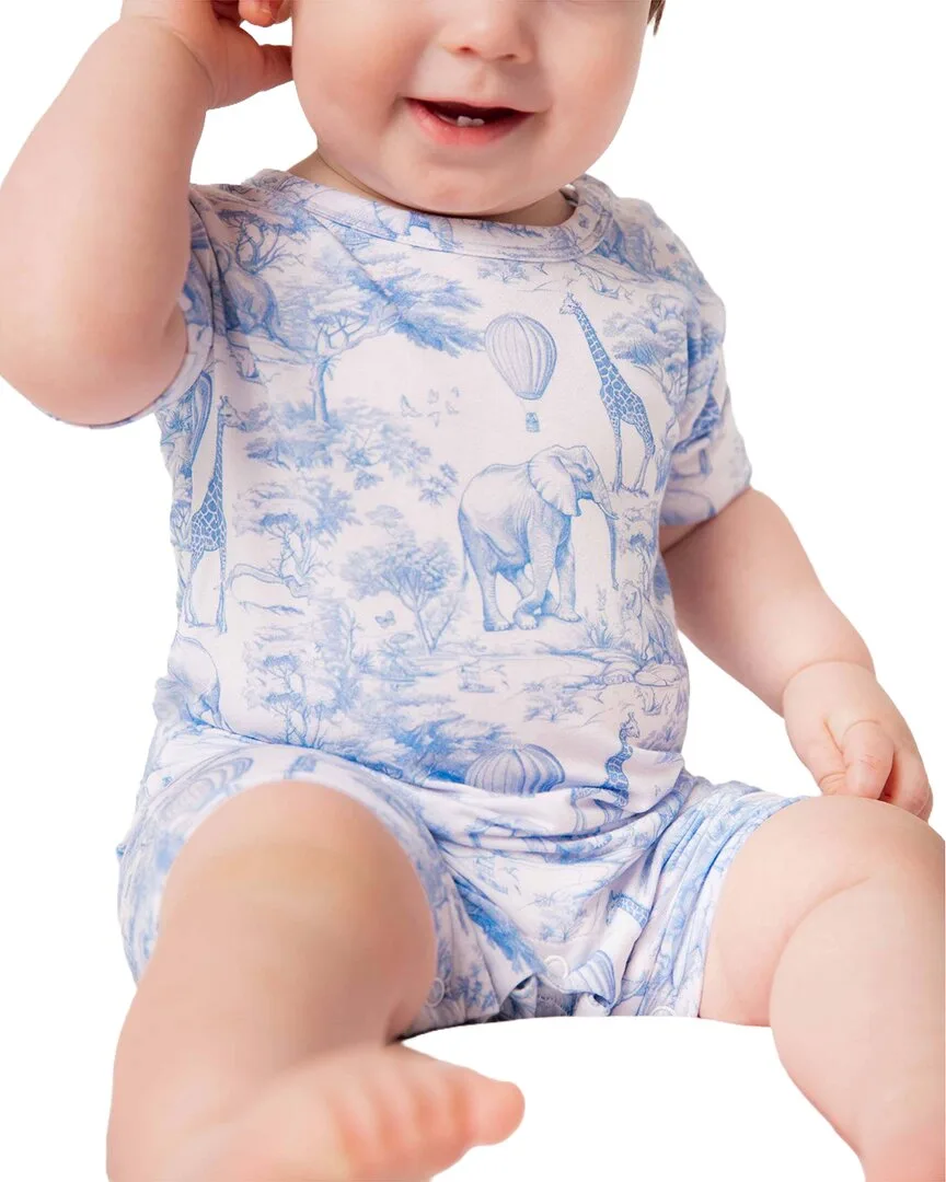 Sweet Safari Shortie Romper by Bums & Roses