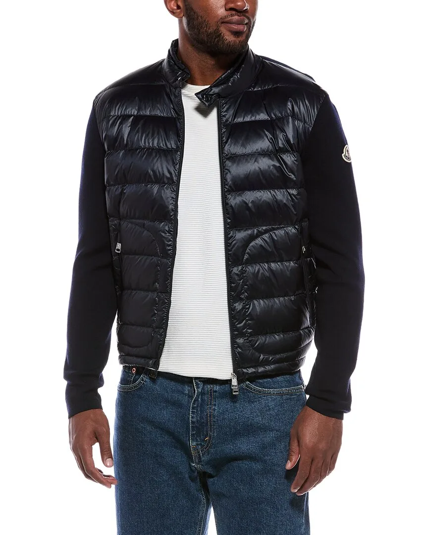 Knit Sleeve Jacket by Moncler