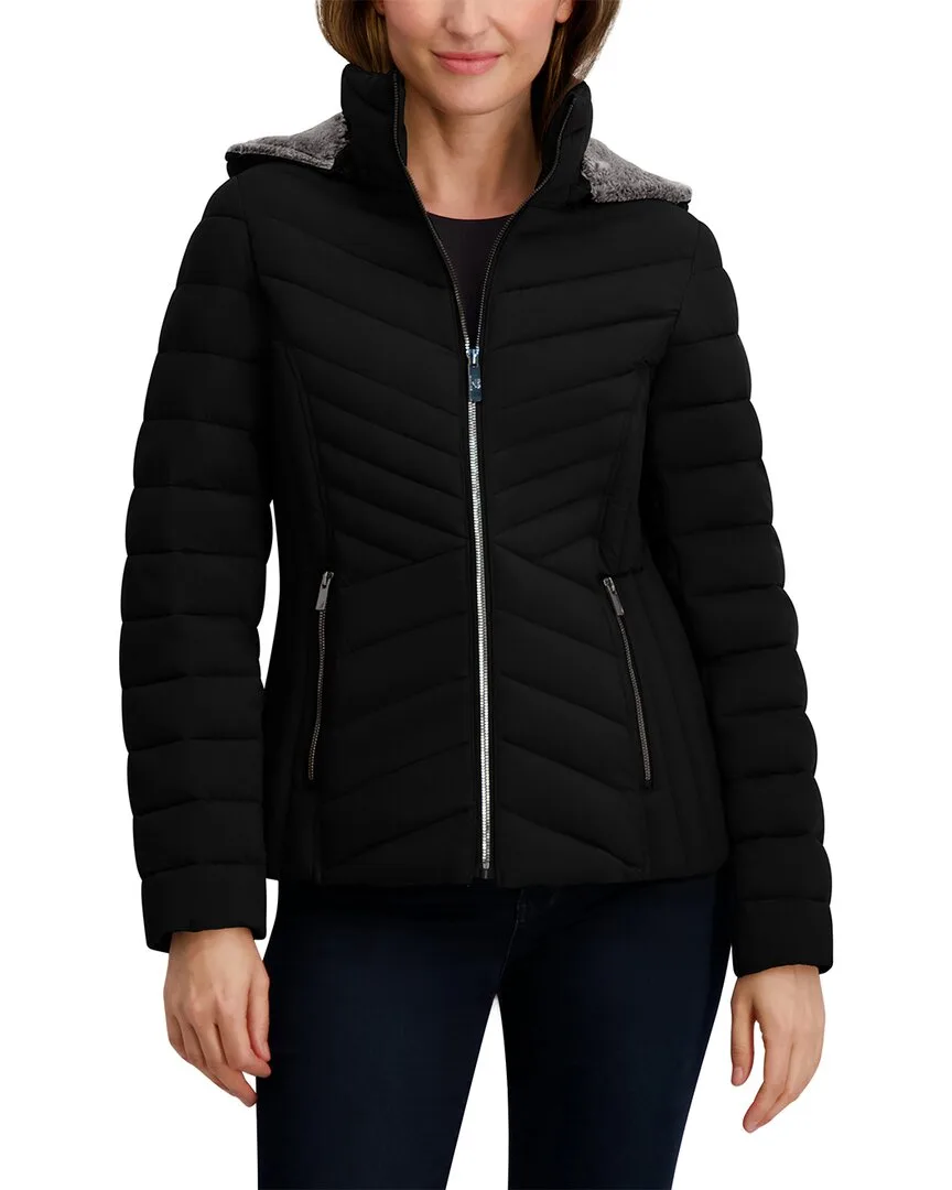 24 Short Stretch Ff Lined Hood by Nautica
