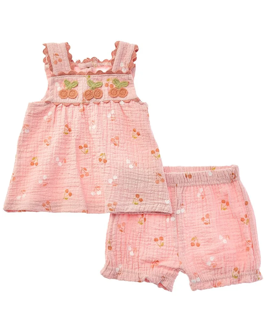 2Pc Top & Short Set by Adley & Hudson