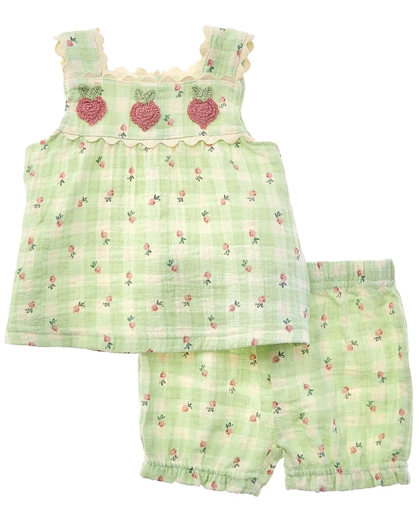 2Pc Top & Short Set by Adley & Hudson
