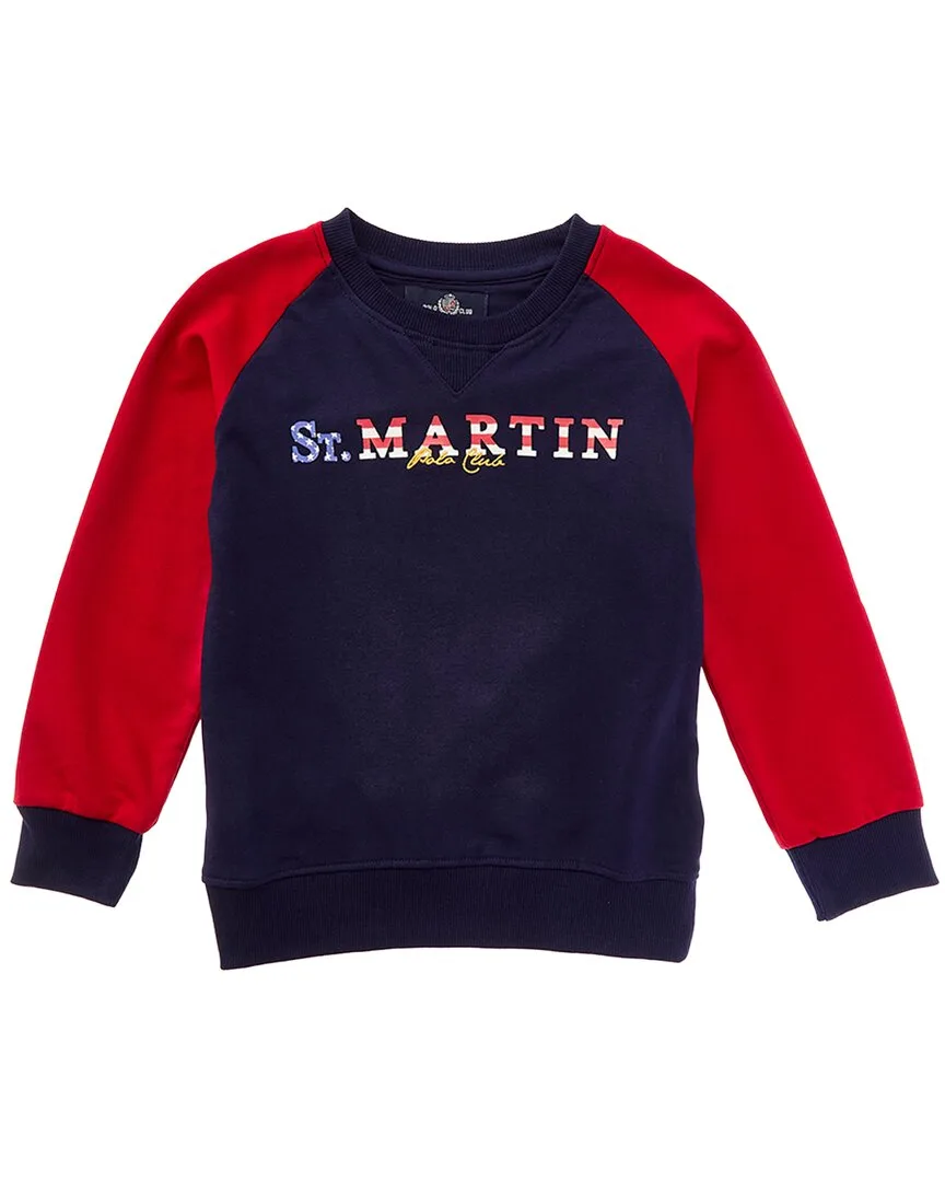 Felpa Girocollo Con Ricamo Lo T-Shirt by Polo Club St Martin