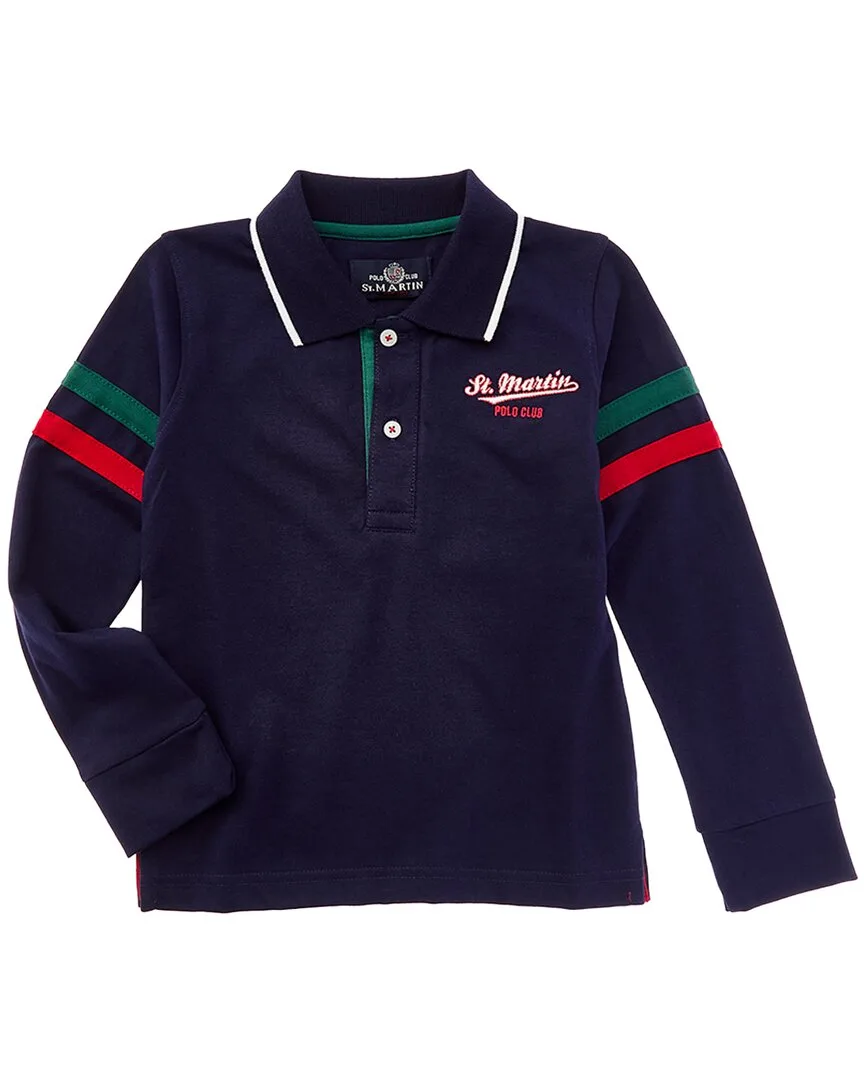 Fasce Sulle Maniche Polo Shirt by Polo Club St Martin