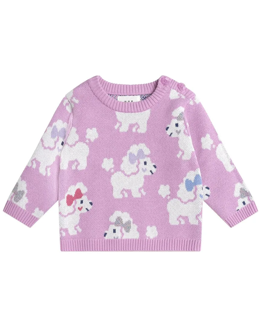 Poodle Knit Pullover by Huxbaby