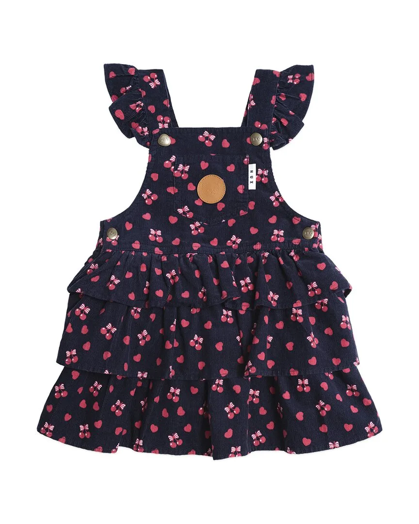 Cherry Pie Pinafore Dress by Huxbaby