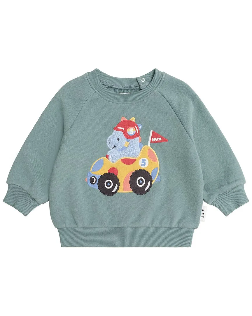 Racer Dino Sweatshirt by Huxbaby