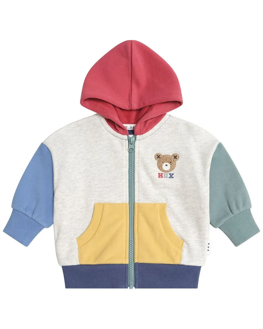 Huxbear Zip Up Hoodie by Huxbaby