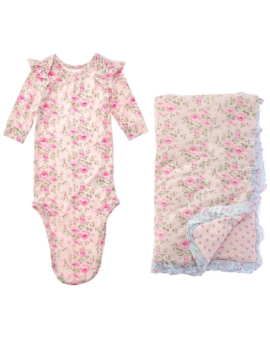 2Pc Gown & Blanket Set by Shabby Chic