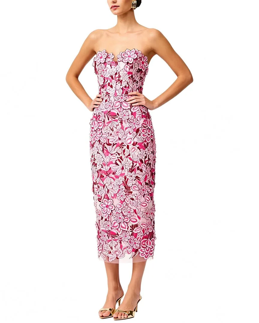 Embellished Midi Dress by Mira Richi