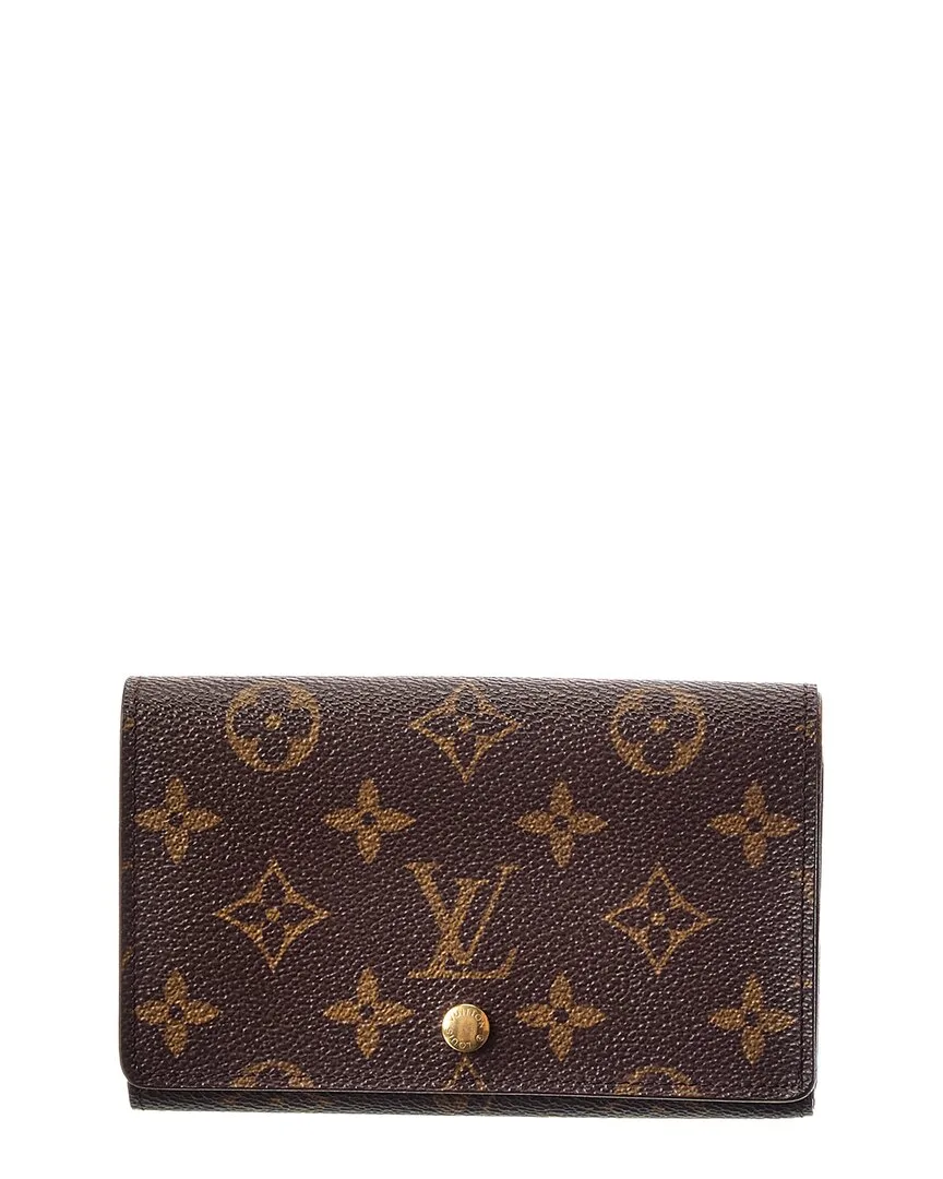 Brown Monogram Canvas Porte Monnaie Wallet (authentic Pre-Loved) by Louis Vuitton