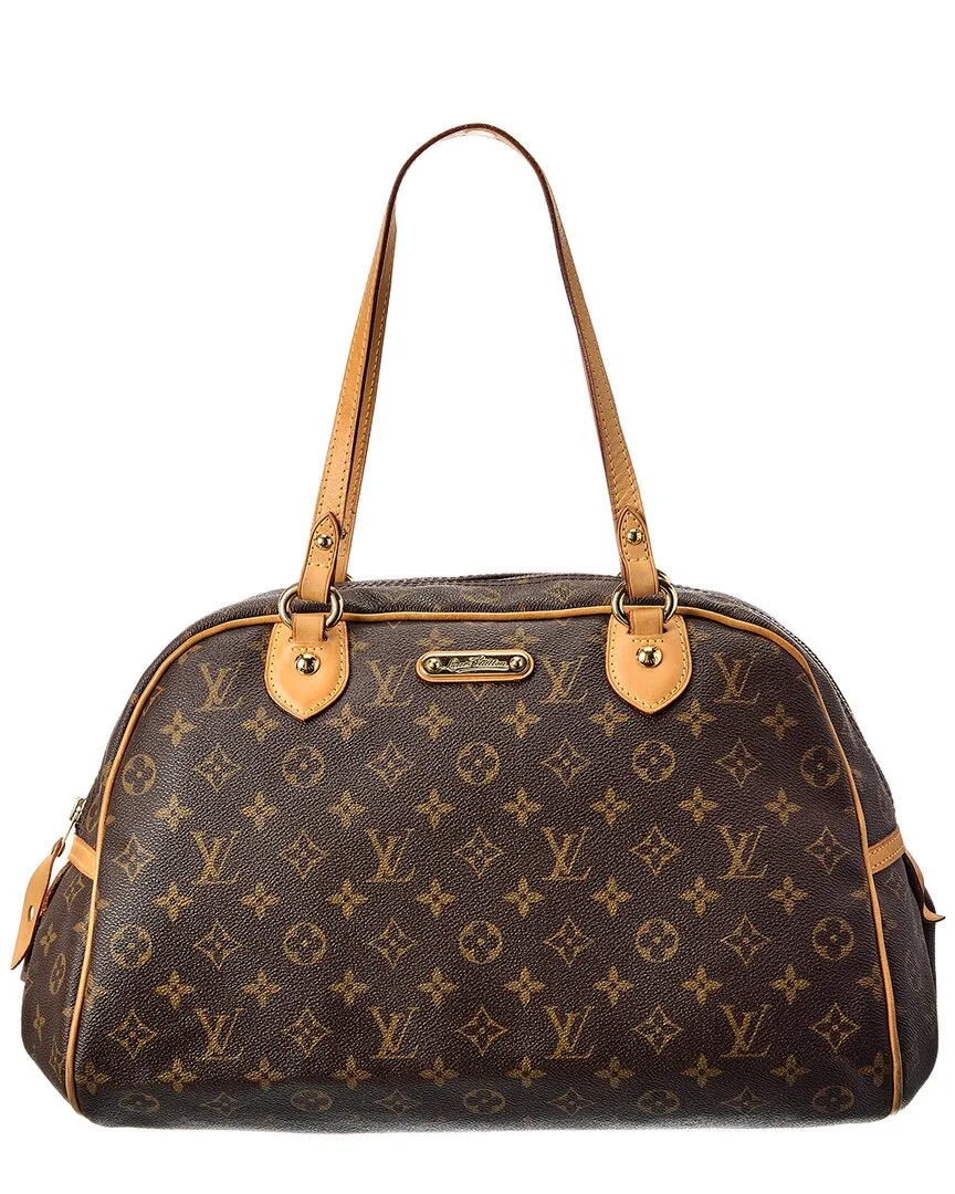 Brown Monogram Canvas Montorgueil (authentic Pre-Loved)