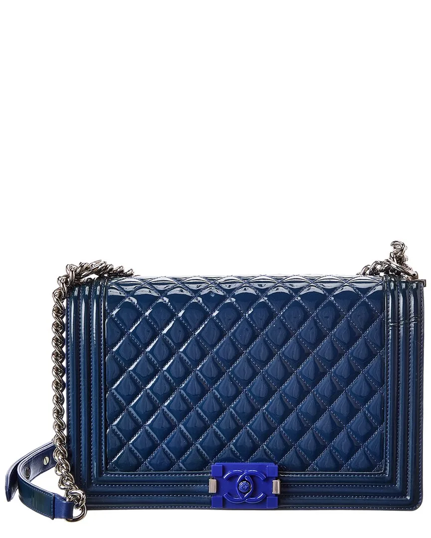 Leather Boy Shoulder Bag (authentic Pre-Loved) by CHANEL