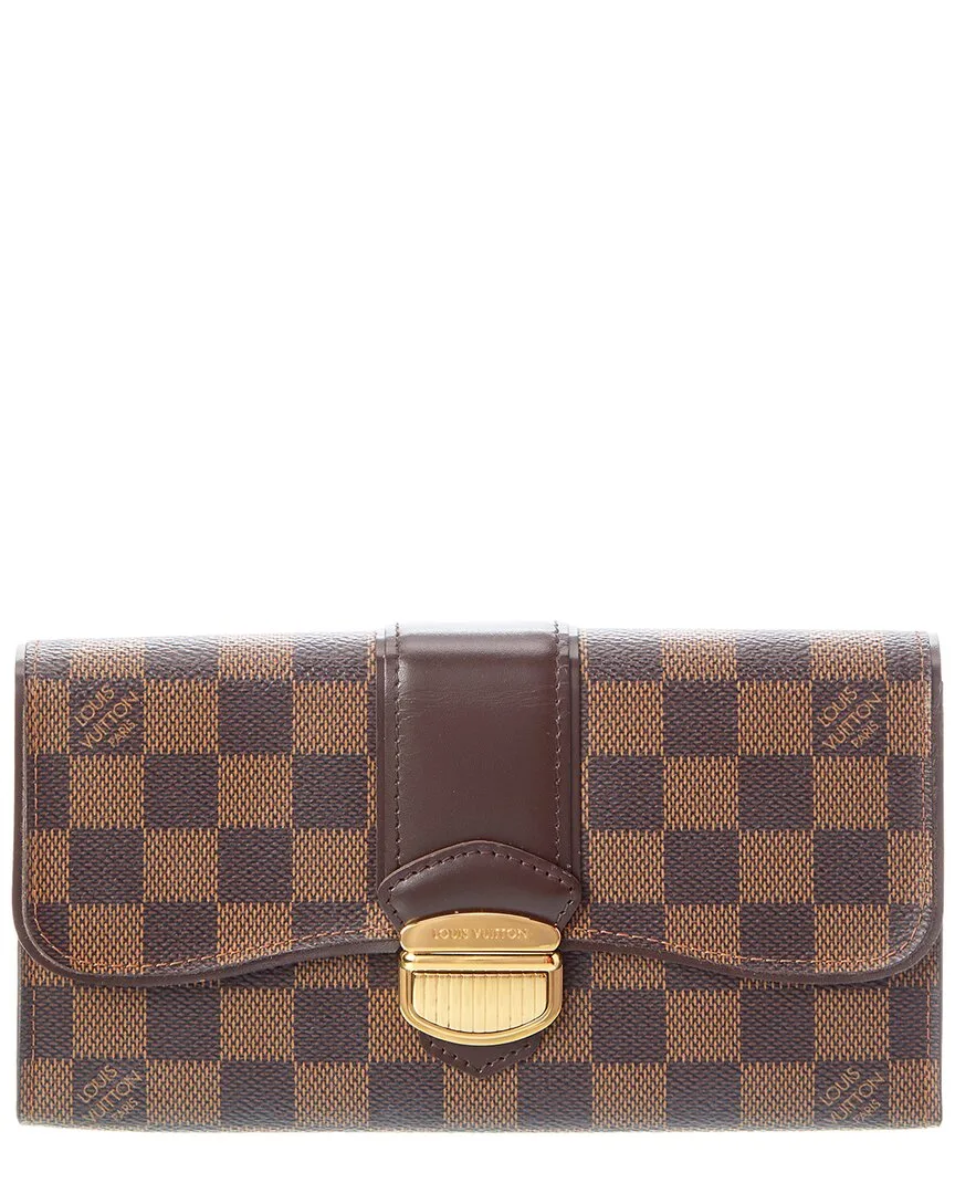 Brown Damier Ebene Sistina Wallet (authentic Pre-Loved)