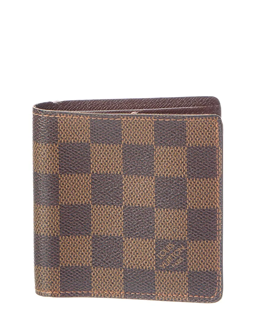 Brown Damier Ebene Porte Bie 6 Cartes Credit (authentic Pre-Loved)