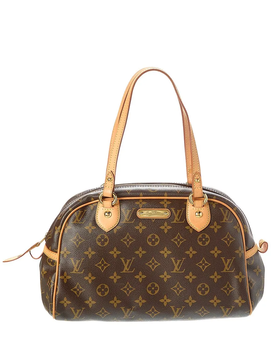 Brown Monogram Montorgueil Pm (authentic Pre-Loved)