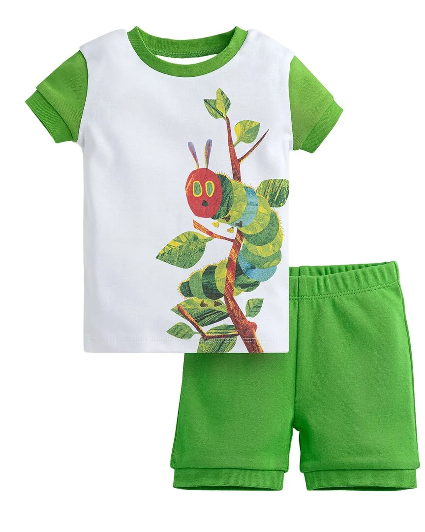 2Pc Shorty Pajama Set by Monica  Andy