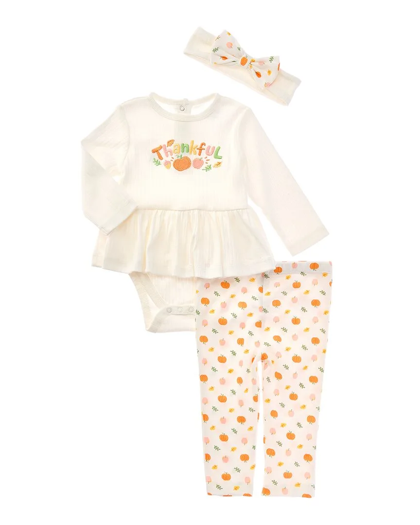 Thankful Bodysuit Set by Little Me