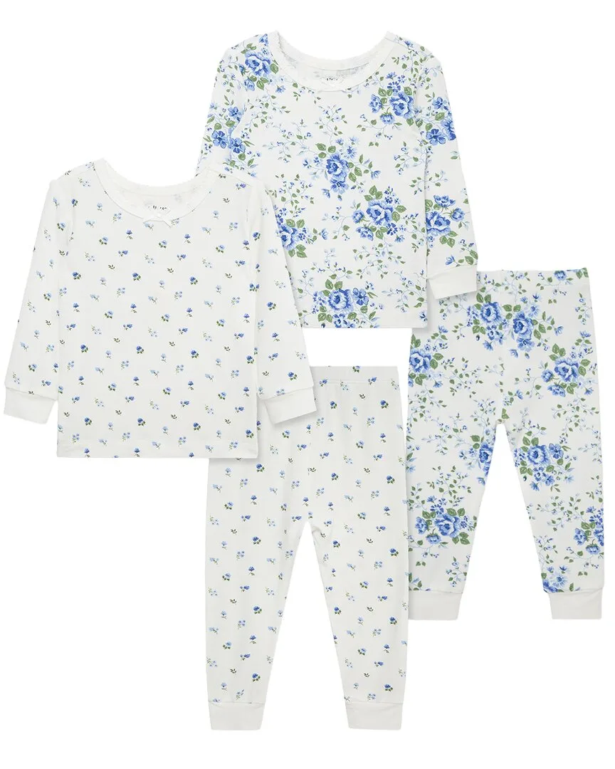 4Pc Toile Bamboo Pajama Set by Little Me