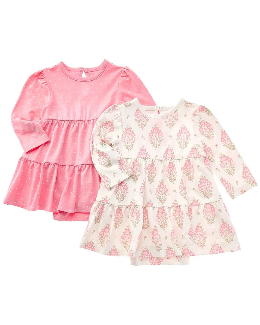 2Pk Floral Bodysuit by Little Me
