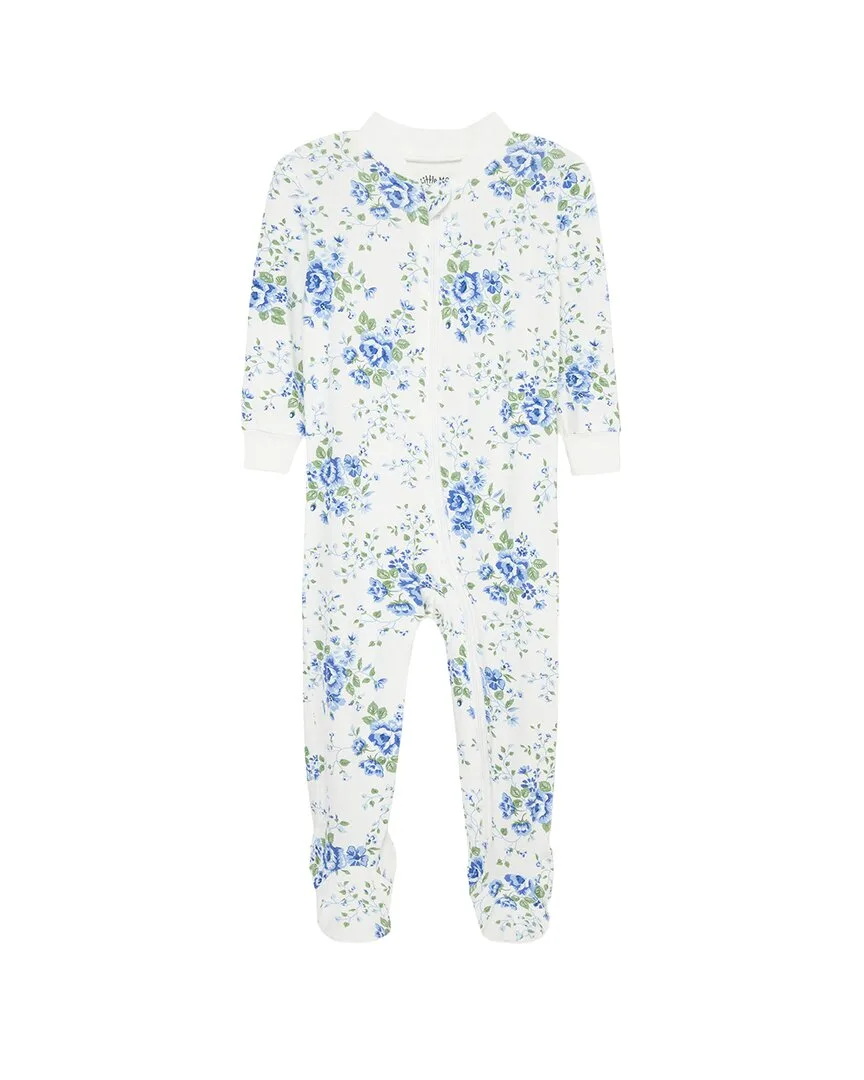Toile Zip Front Footie by Little Me