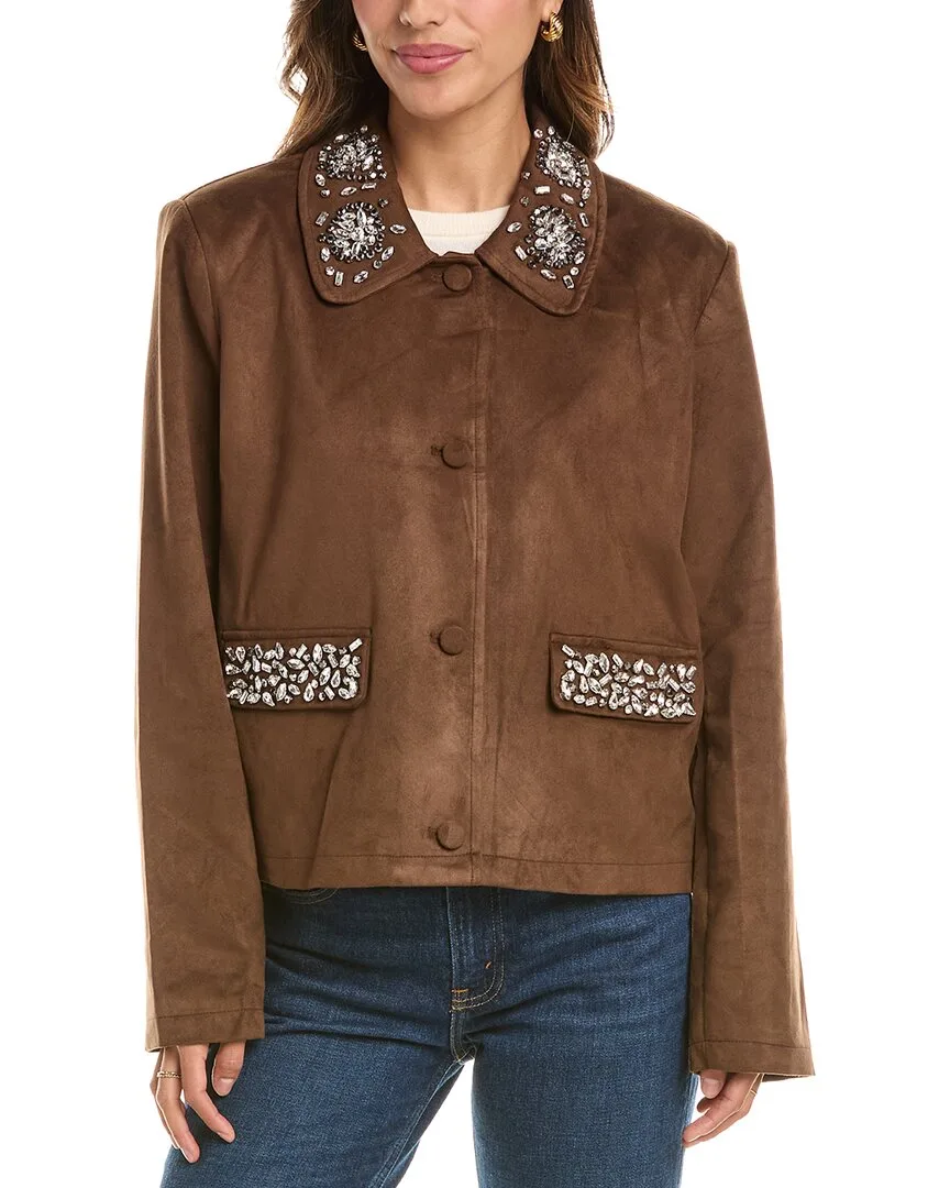 Embellished Trucker Jacket by Nvlt