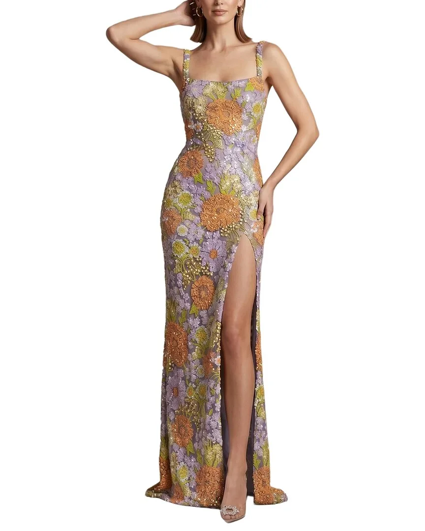 Printed Maxi Dress by Monique Lagarde