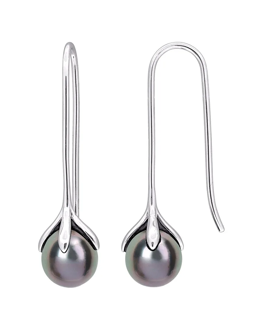 Silver 10-11Mm Pearl Drop Earrings by Rina Limor