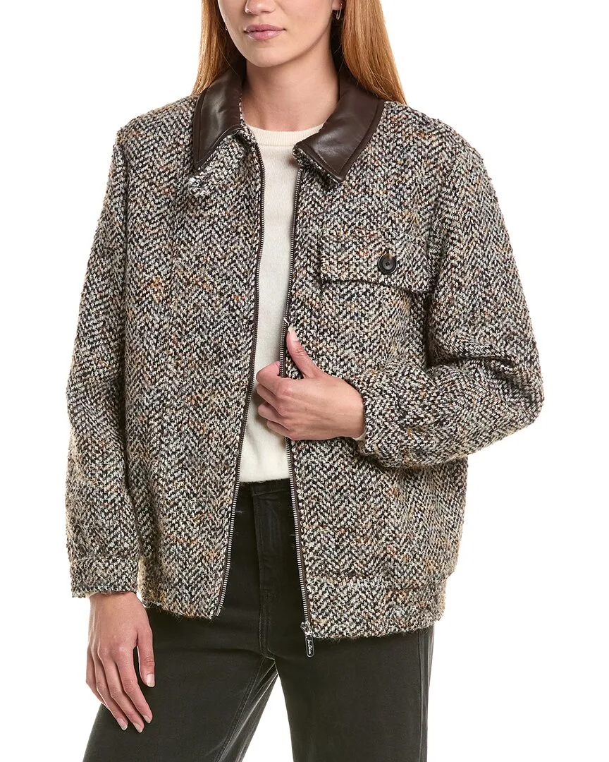 Zip Front Jacket by Sam Edelman