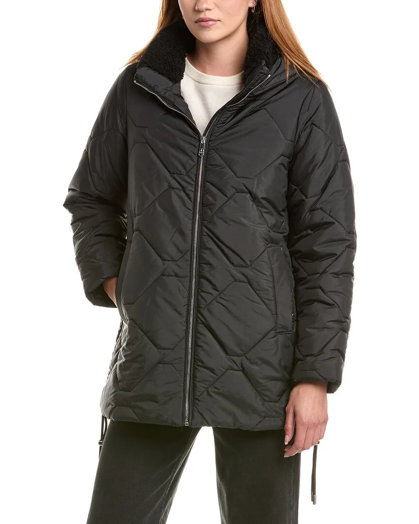 Stretch Puffer Coat by Sam Edelman