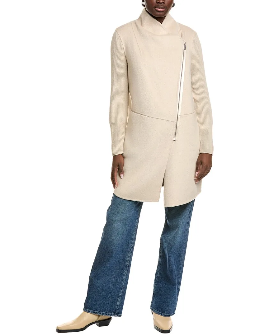 Double Face Wool-Blend Coat