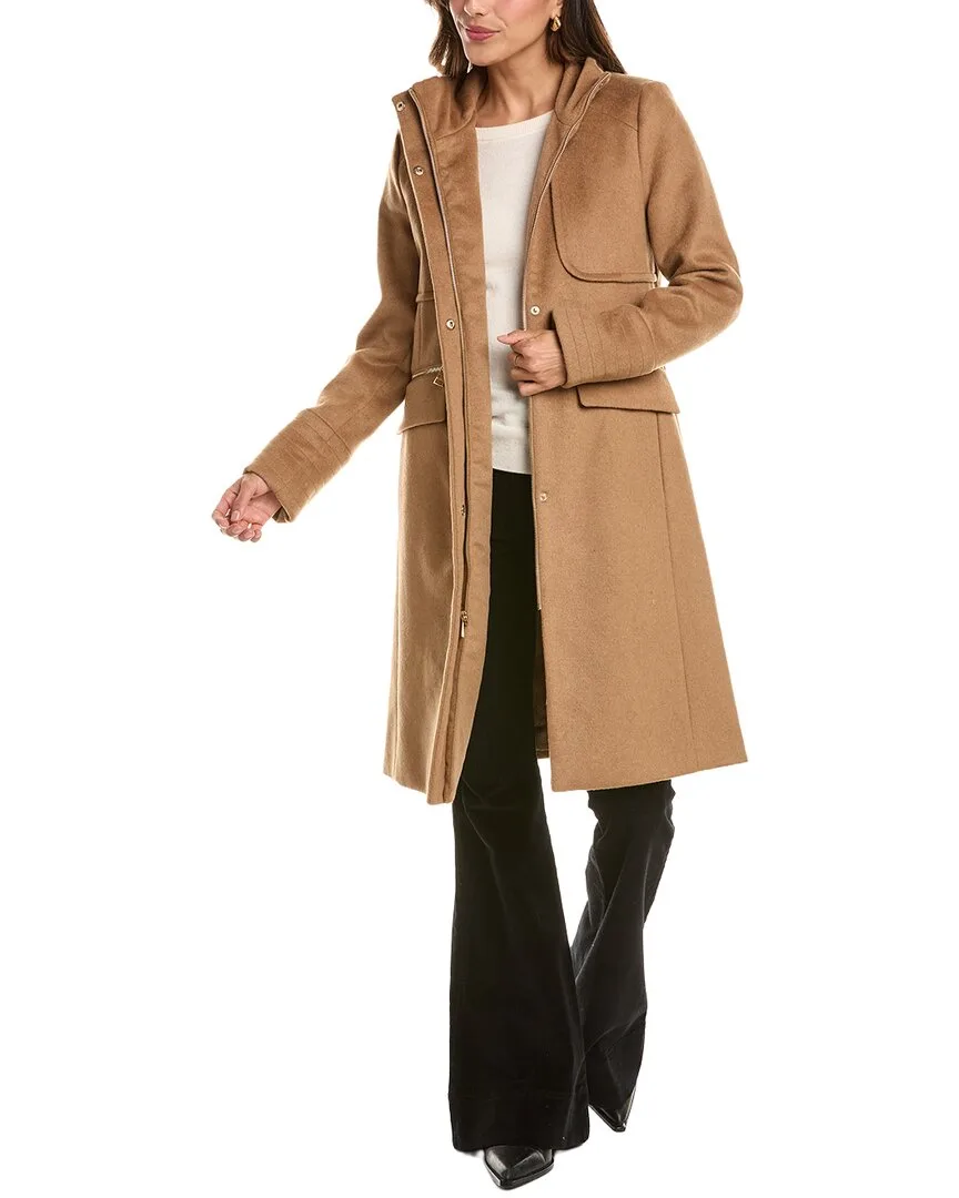 Wool-Blend Coat
