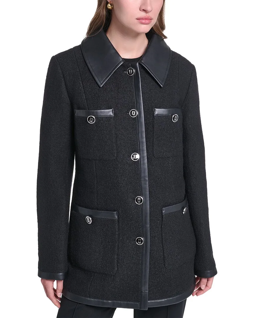 Wool-Blend Jacket by Karl Lagerfeld