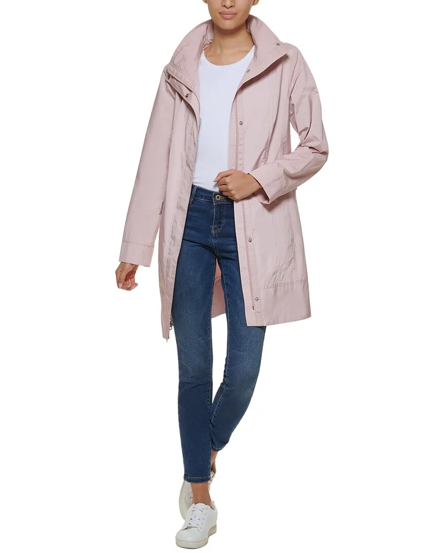 Single-Breasted Rain Jacket by COLE HAAN