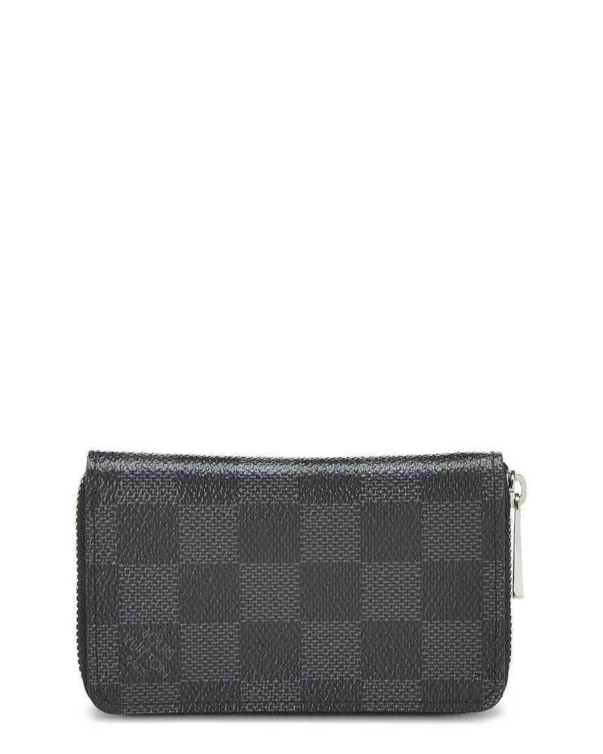 Black Damier Graphite Zippy Coin Purse (authentic Pre-Loved) by Louis Vuitton