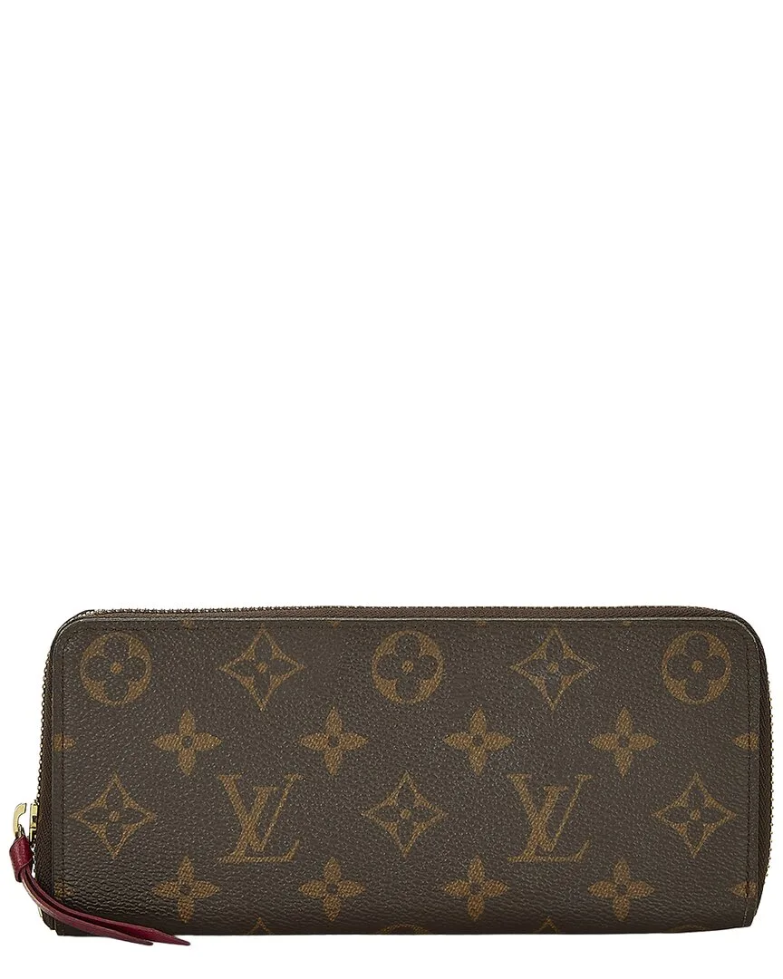 Purple Monogram Canvas Clemence Wallet (authentic Pre-Loved) by Louis Vuitton