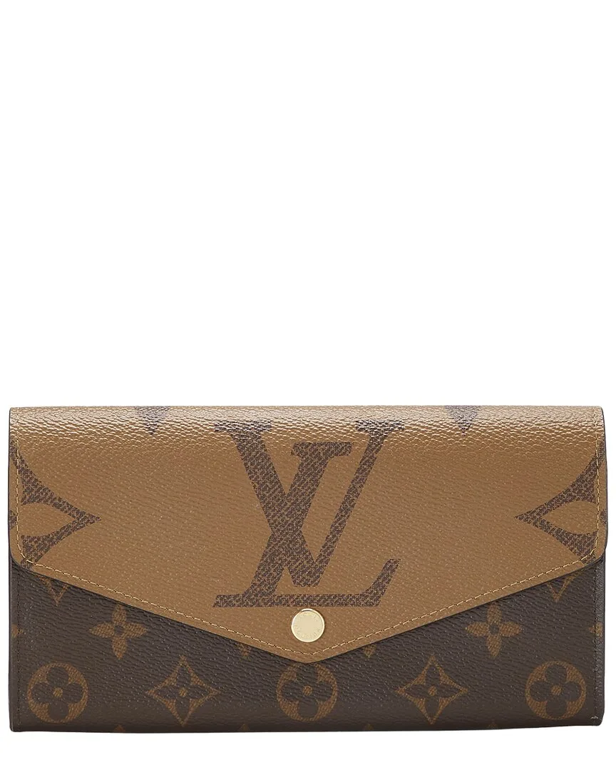 Brown Monogram Reversed Giant Sarah Nm (authentic Pre-Loved) by Louis Vuitton