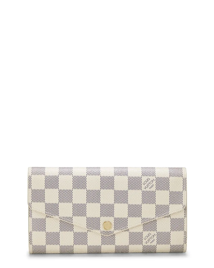 White Damier Azur Sarah Nm (authentic Pre-Loved) by Louis Vuitton