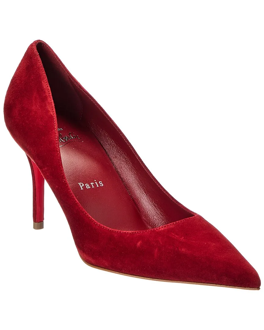 Miss Z 80 Suede Pump by Christian Louboutin