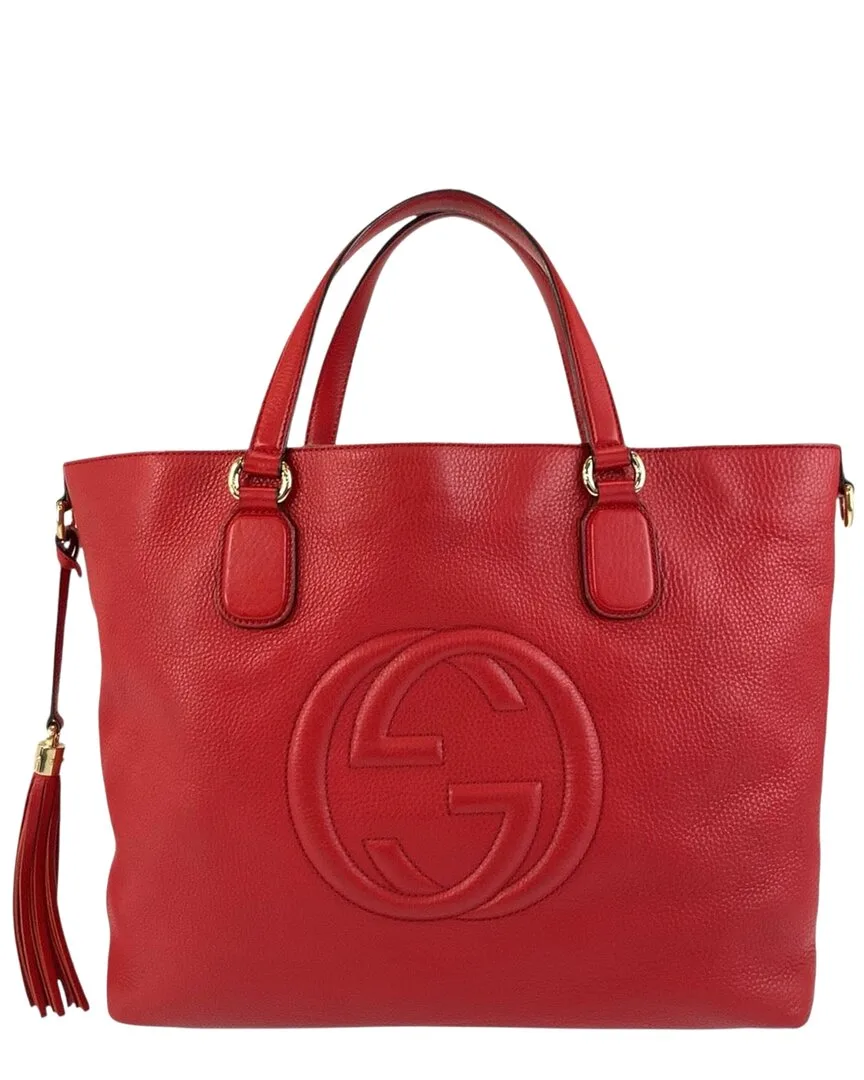 Red Soho Tote (authentic Pre-Loved) by Gucci