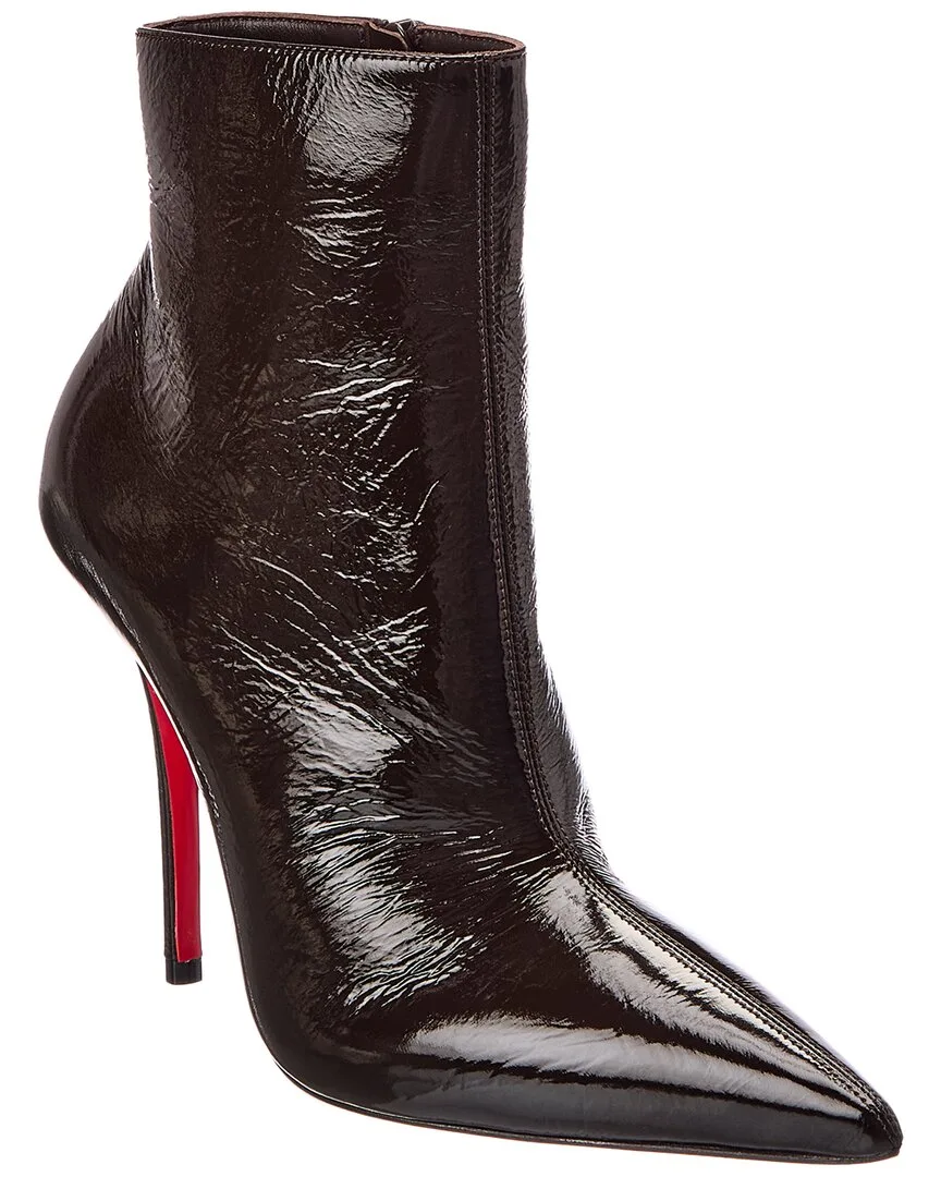 Miss Z 100 Patent Boot by Christian Louboutin