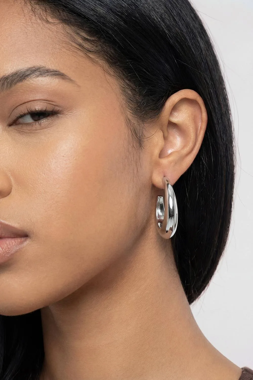 Large Hoop Earrings by boohoo