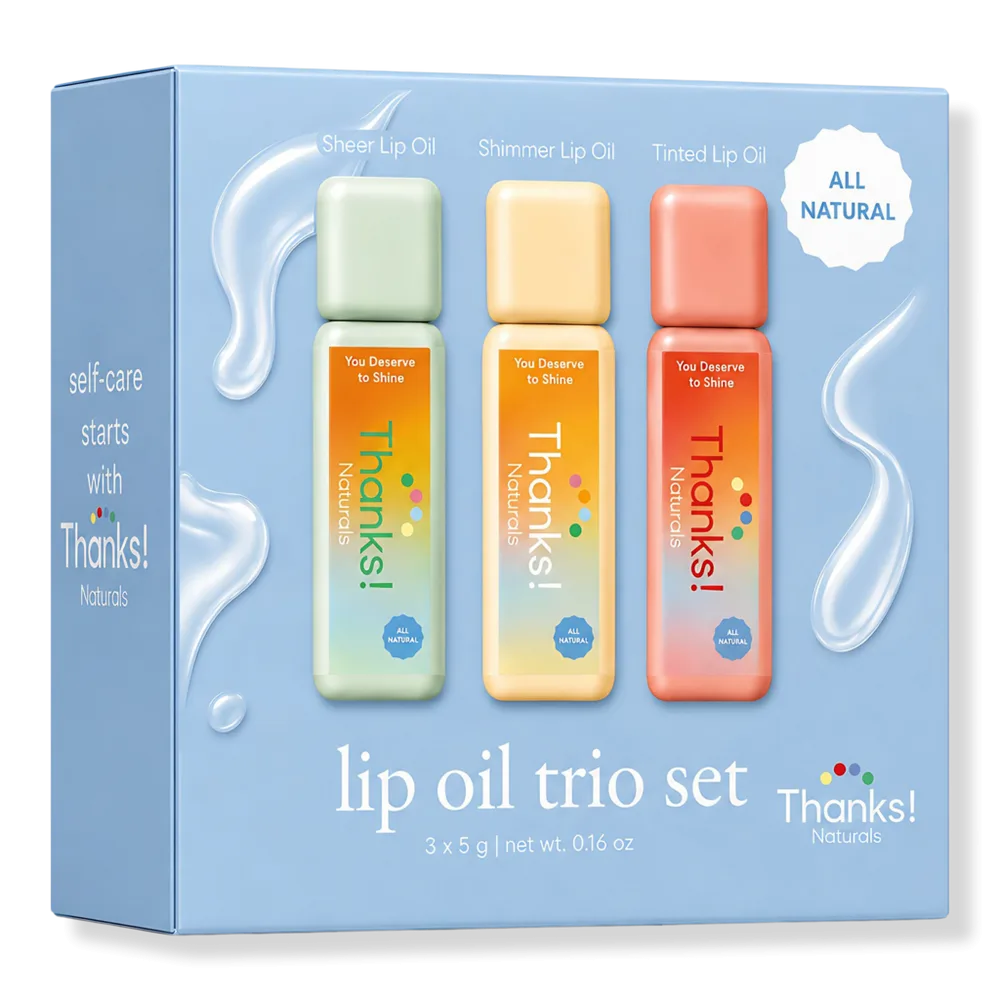 Lip Oil Trio Set by Thanks! Naturals