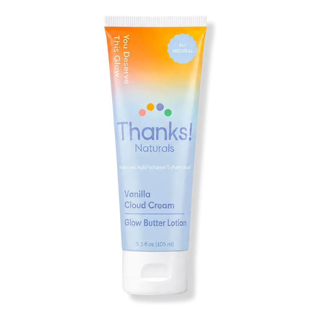 Vanilla Cloud Glow Butter Body Lotion by Thanks! Naturals