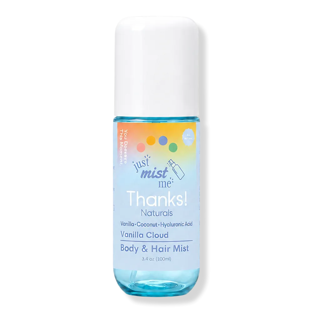Vanilla Cloud Body & Hair Mist by Thanks! Naturals