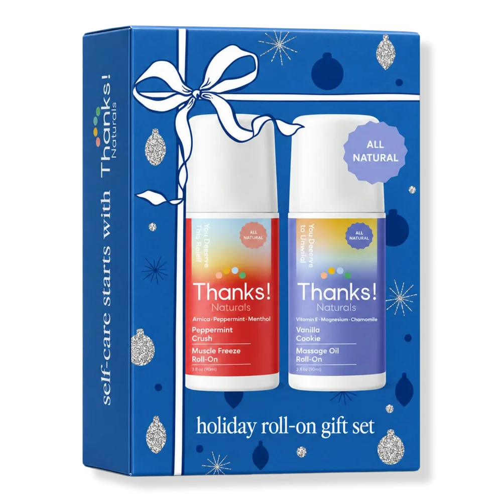 Holiday Roll-On Gift Set by Thanks! Naturals