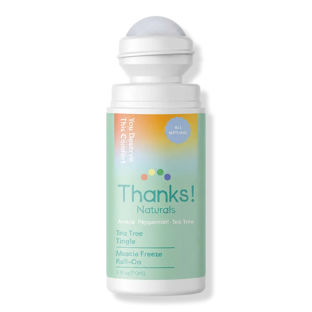 Tea Tree Tingle Muscle Freeze Roll-On by Thanks! Naturals